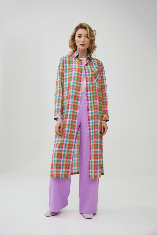 Сукня-сорочка кольорова